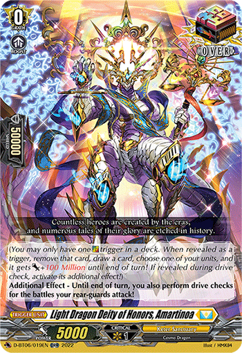 Light Dragon Deity of Honors, Amartinoa - D-BT06/019EN
