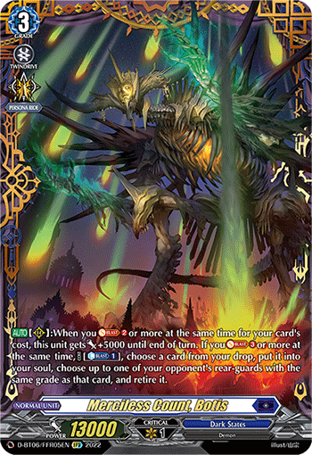 Merciless Count, Botis (FFR) - D-BT06/FFR05EN