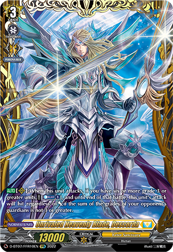 Unrivaled Heavenly Blade, Descorda (FFR) - D-BT07/FFR10EN