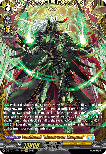 Youthberk "RevolForm: Tempest" (FFR) - D-BT07/FFR11EN