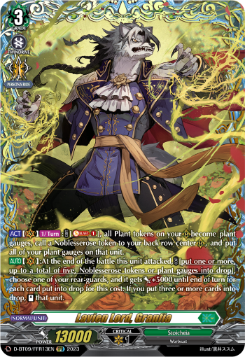 Lavien Lord, Granfia (FFR) - D-BT09/FFR13EN