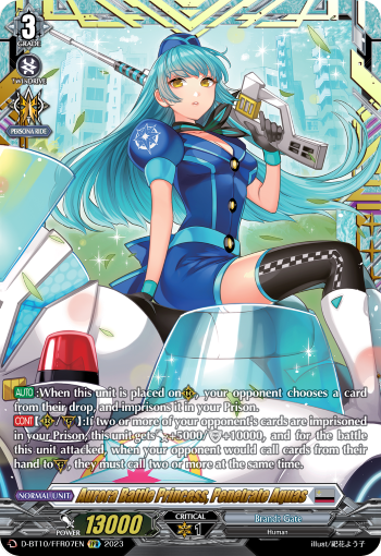 Aurora Battle Princess, Penetrate Aquas (FFR) - D-BT10/FFR07EN