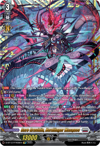 Gore Gravidia, Nordlinger Masques (FFR) - D-BT12/FFR08EN