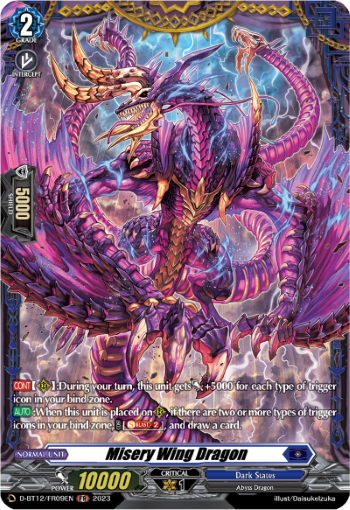 Misery Wing Dragon (FR) - D-BT12/FR09EN