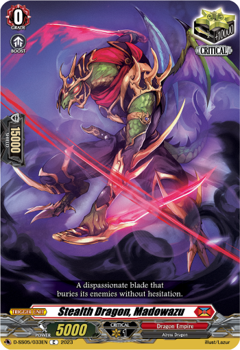 Stealth Dragon, Madowazu - D-SS05/033EN