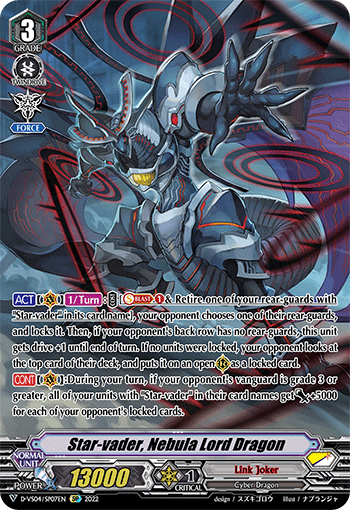 Star-vader, Nebula Lord Dragon (SP) - D-VS04/SP07EN