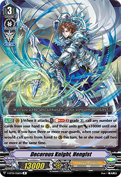Decorous Knight, Hengist