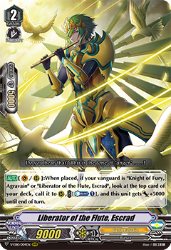 Liberator of the Flute, Escrad