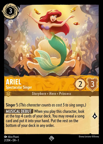 Ariel - Spectacular Singer (002/204) [The First Chapter]