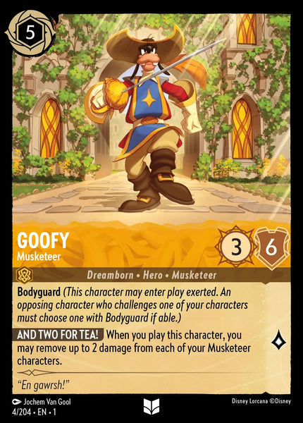 Goofy - Musketeer (004/204) [The First Chapter]