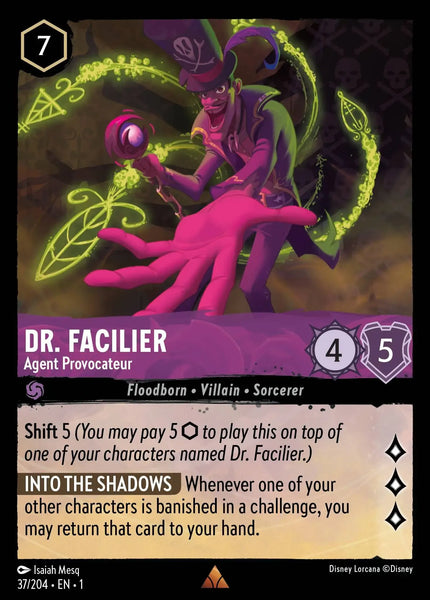 Dr. Facilier - Agent Provocateur (037/204) [The First Chapter]