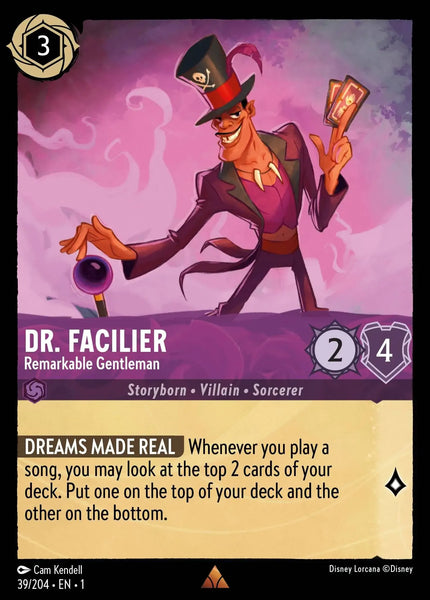 Dr. Facilier - Remarkable Gentleman (039/204) [The First Chapter]
