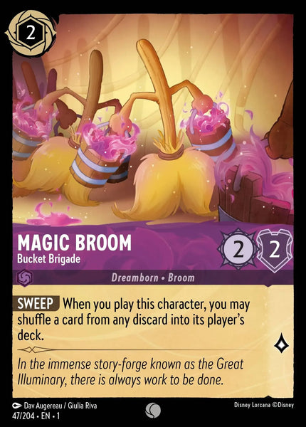 Magic Broom - Bucket Brigade (047/204) [The First Chapter]