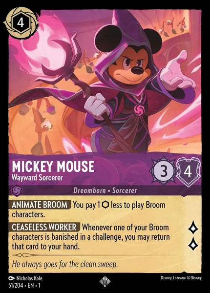 Mickey Mouse - Wayward Sorcerer (051/204) [The First Chapter]