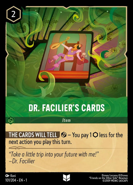 Dr. Facilier's Cards (101/204) [The First Chapter]