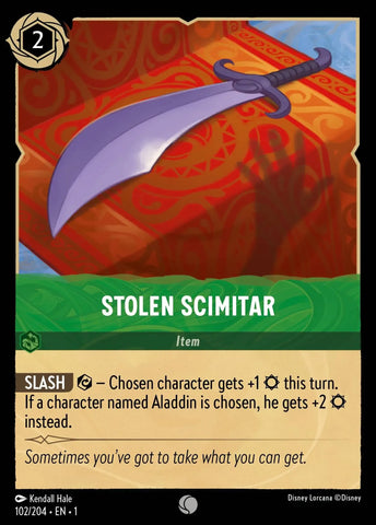 Stolen Scimitar (102/204) [The First Chapter]
