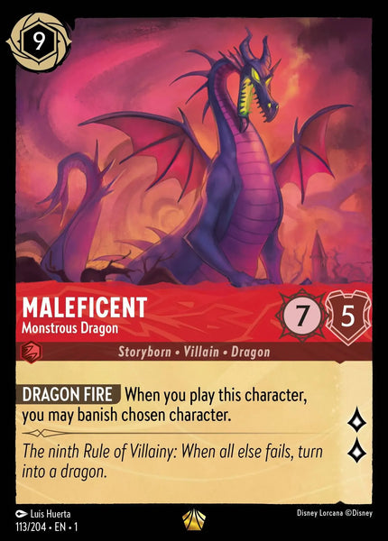 Maleficent - Monstrous Dragon (113/204) [The First Chapter]