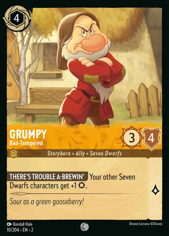 Grumpy - Bad-Tempered (010/204) [Rise of the Floodborn]
