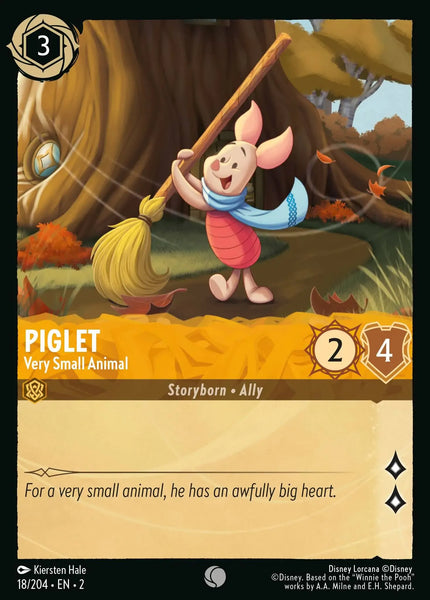 Piglet - Very Small Animal (018/204) [Rise of the Floodborn]