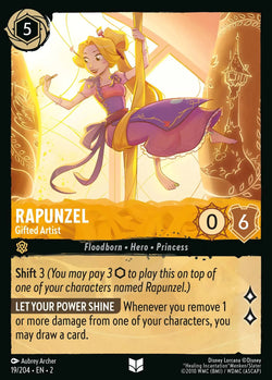 Rapunzel - Gifted Artist (019/204) [Rise of the Floodborn]