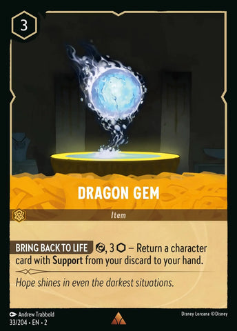 Dragon Gem (033/204) [Rise of the Floodborn]