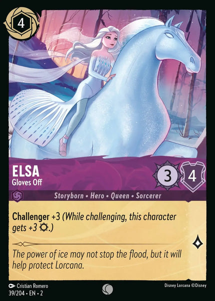 Elsa - Gloves Off (039/204) [Rise of the Floodborn]