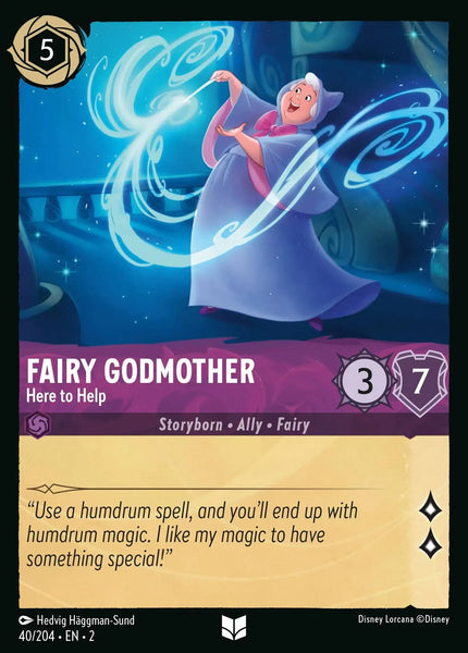 Fairy Godmother - Here to Help (040/204) [Rise of the Floodborn]