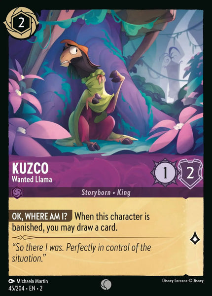 Kuzco - Wanted Llama (045/204) [Rise of the Floodborn]