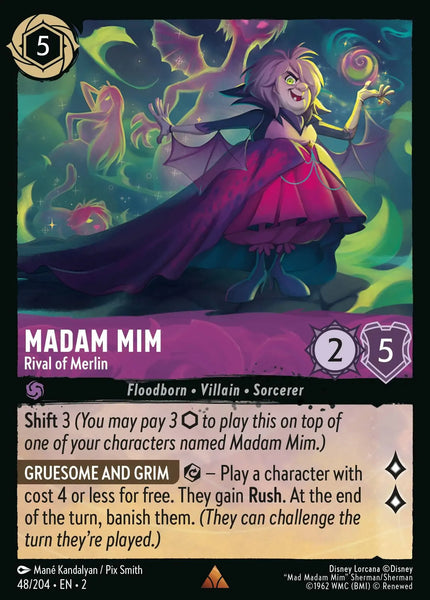Madam Mim - Rival of Merlin (048/204) [Rise of the Floodborn]