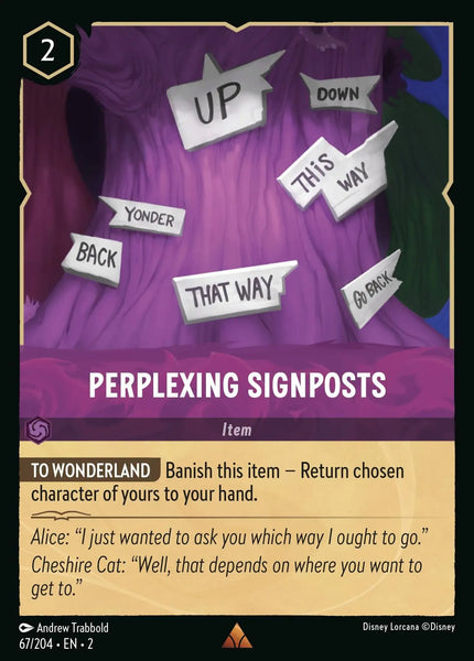Perplexing Signposts (067/204) [Rise of the Floodborn]