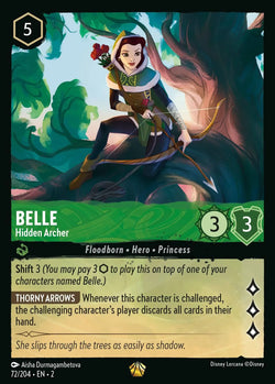 Belle - Hidden Archer (072/204) [Rise of the Floodborn]