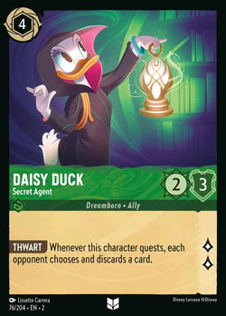 Daisy Duck - Secret Agent (076/204) [Rise of the Floodborn]