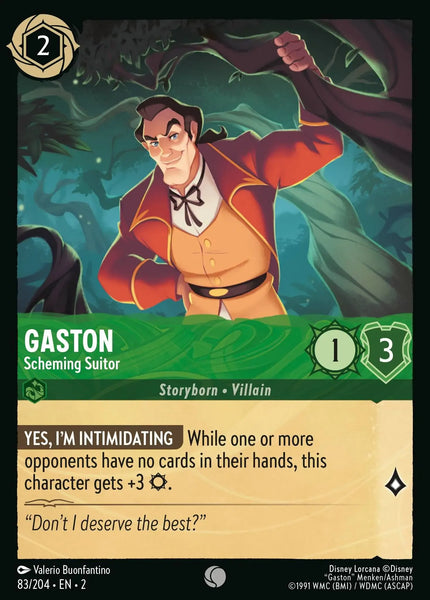Gaston - Scheming Suitor (083/204) [Rise of the Floodborn]