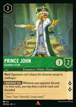 Prince John - Greediest of All (089/204) [Rise of the Floodborn]
