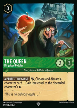 The Queen - Disguised Peddler (093/204) [Rise of the Floodborn]
