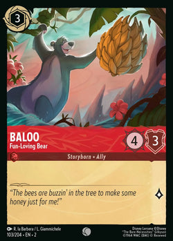 Baloo - Fun-Loving Bear (103/204) [Rise of the Floodborn]