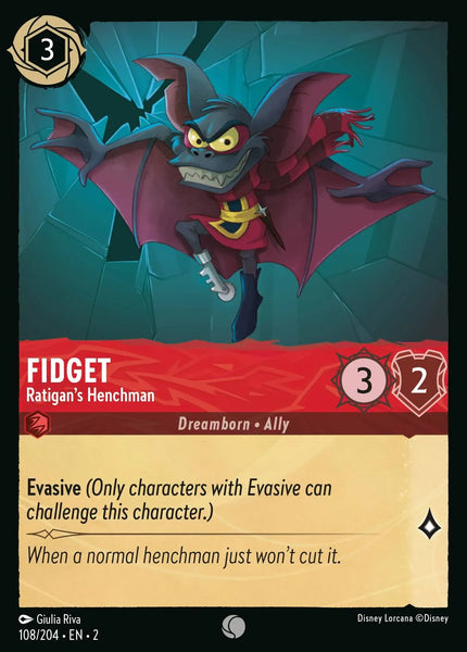 Fidget - Ratigan's Henchman (108/204) [Rise of the Floodborn]