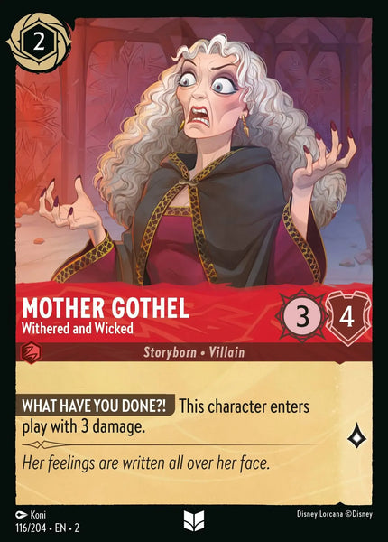Mother Gothel - Withered and Wicked (116/204) [Rise of the Floodborn]