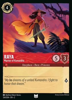 Raya - Warrior of Kumandra (124/204) [Rise of the Floodborn]