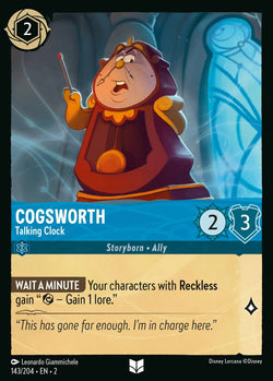 Cogsworth - Talking Clock (143/204) [Rise of the Floodborn]