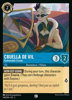Cruella De Vil - Fashionable Cruiser (144/204) [Rise of the Floodborn]