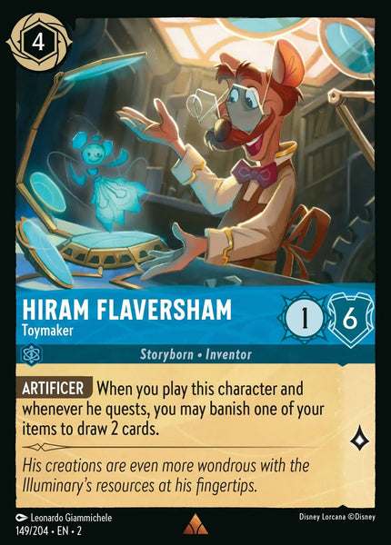 Hiram Flaversham - Toymaker (149/204) [Rise of the Floodborn]