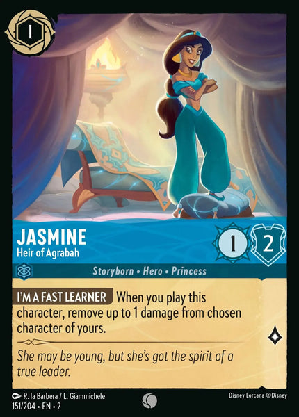 Jasmine - Heir of Agrabah (151/204) [Rise of the Floodborn]