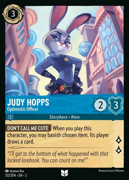 Judy Hopps - Optimistic Officer (152/204) [Rise of the Floodborn]