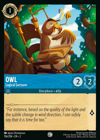 Owl - Logical Lecturer (156/204) [Rise of the Floodborn]