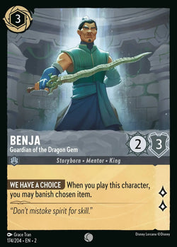 Benja - Guardian of the Dragon Gem (174/204) [Rise of the Floodborn]