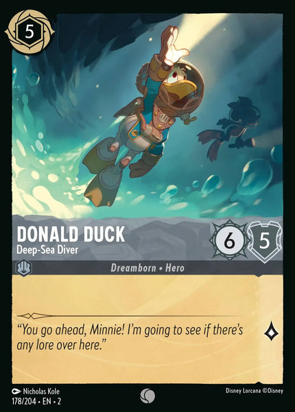 Donald Duck - Deep-Sea Diver (178/204) [Rise of the Floodborn]