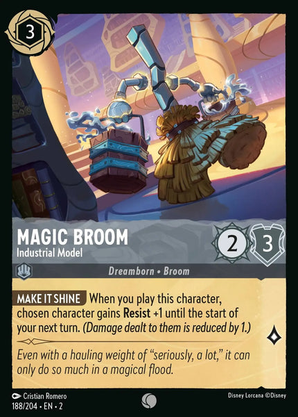 Magic Broom - Industrial Model (188/204) [Rise of the Floodborn]