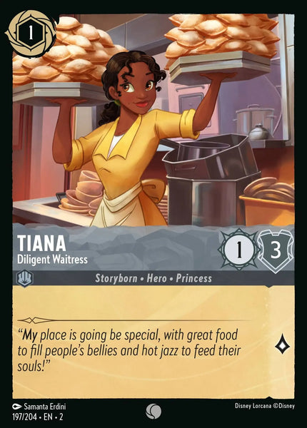 Tiana - Diligent Waitress (197/204) [Rise of the Floodborn]
