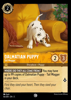 Dalmatian Puppy - Tail Wagger (004b/204) [Into the Inklands]